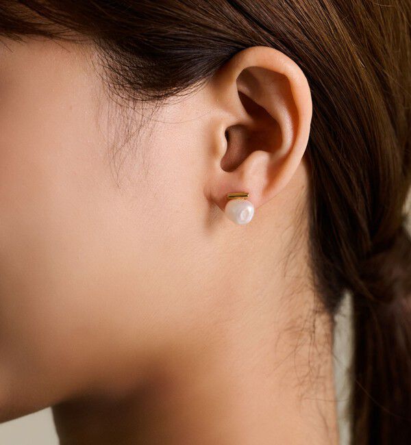 TOMORROWLAND GOODS「【別注】januka バロックパールピアス」|ピアス|