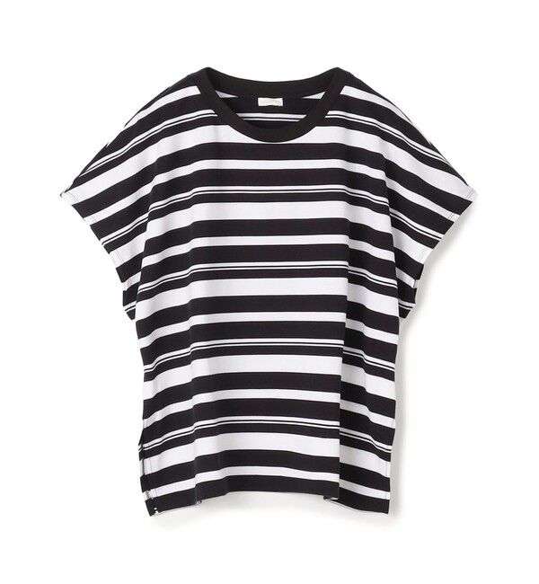 GALERIE VIE「ファインコットン ワイドプルオーバー」|Tシャツ・カットソー|14 ブラック系