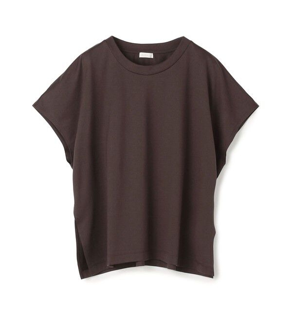 GALERIE VIE「ファインコットン ワイドプルオーバー」|Tシャツ・カットソー|49 ダークブラウン