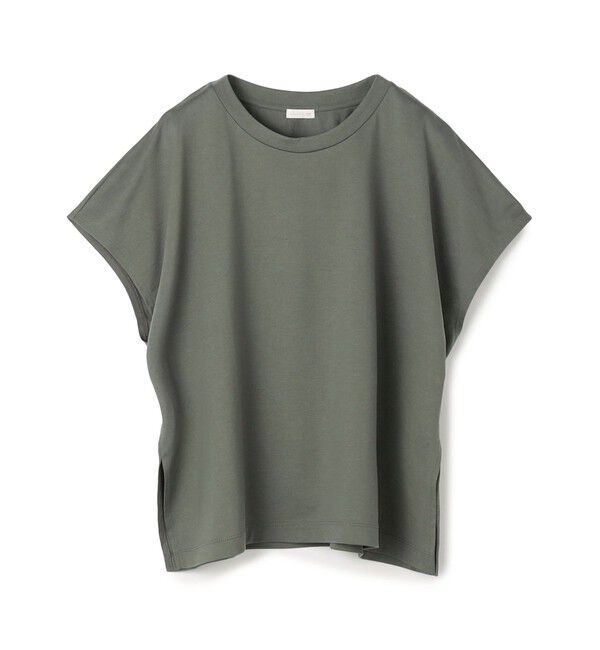 GALERIE VIE「ファインコットン ワイドプルオーバー」|Tシャツ・カットソー|57 カーキ