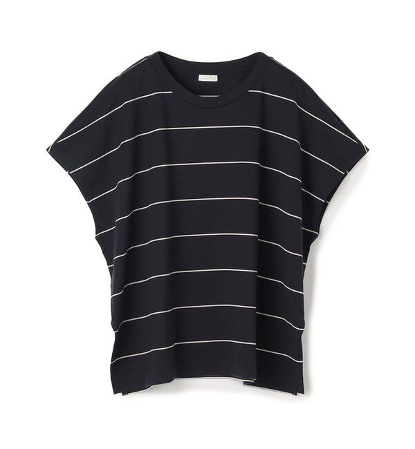 GALERIE VIE「ファインコットン ワイドプルオーバー」|Tシャツ・カットソー|62 ネイビー系