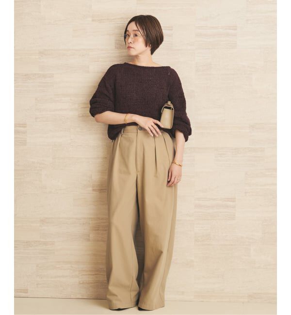 Plage「《一部店舗・WEB限定追加》Fringe yarn カーディガン 3」|カーディガン|