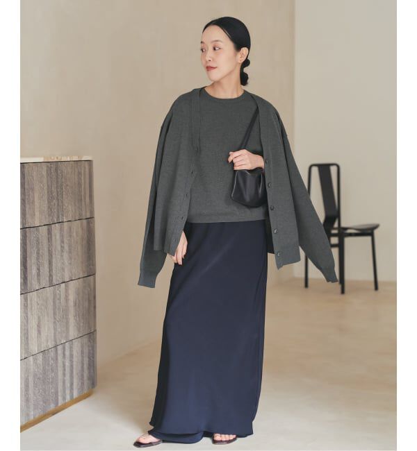 Plage「《一部店舗・WEB限定追加予約》sweat kn nuance カーディガン 2」|カーディガン|