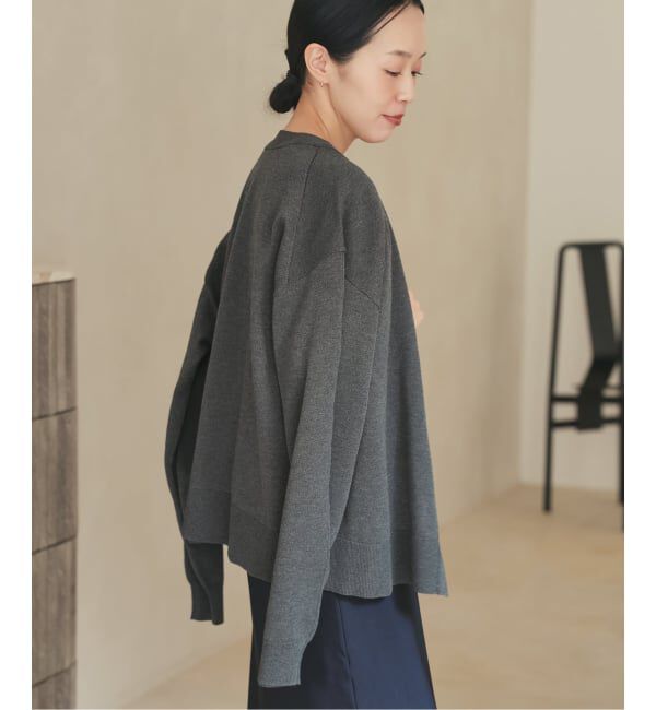 Plage「《一部店舗・WEB限定追加予約》sweat kn nuance カーディガン 2」|カーディガン|