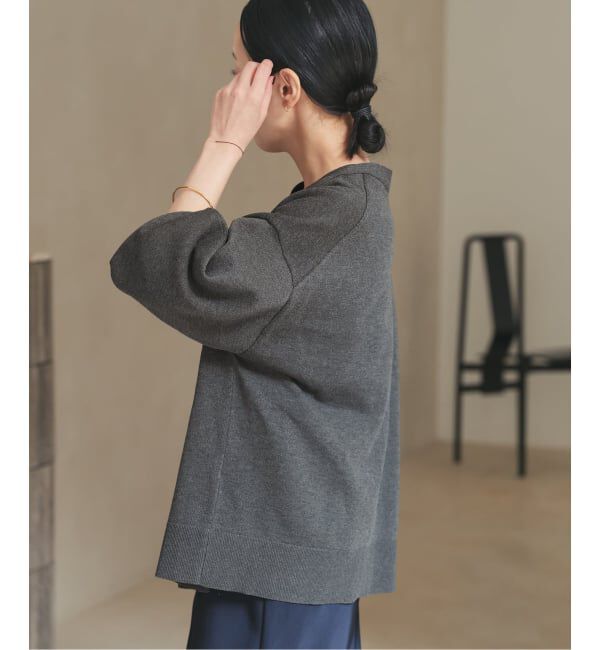 Plage「《一部店舗・WEB限定追加予約》sweat kn nuance カーディガン 2」|カーディガン|