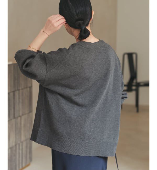 Plage「《一部店舗・WEB限定追加予約》sweat kn nuance カーディガン 2」|カーディガン|
