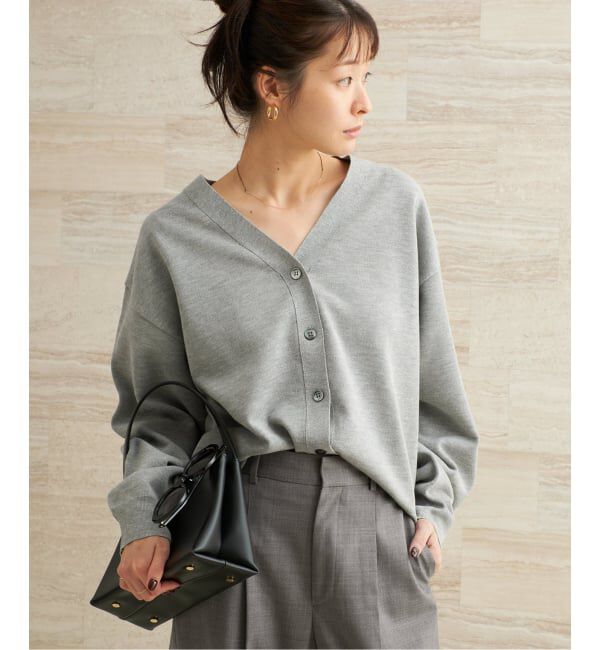 Plage「《一部店舗・WEB限定追加予約》sweat kn nuance カーディガン 2」|カーディガン|