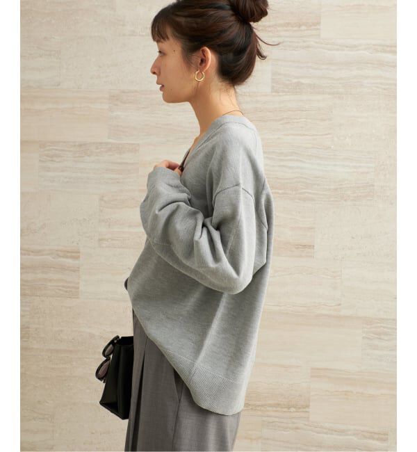 Plage「《一部店舗・WEB限定追加予約》sweat kn nuance カーディガン 2」|カーディガン|
