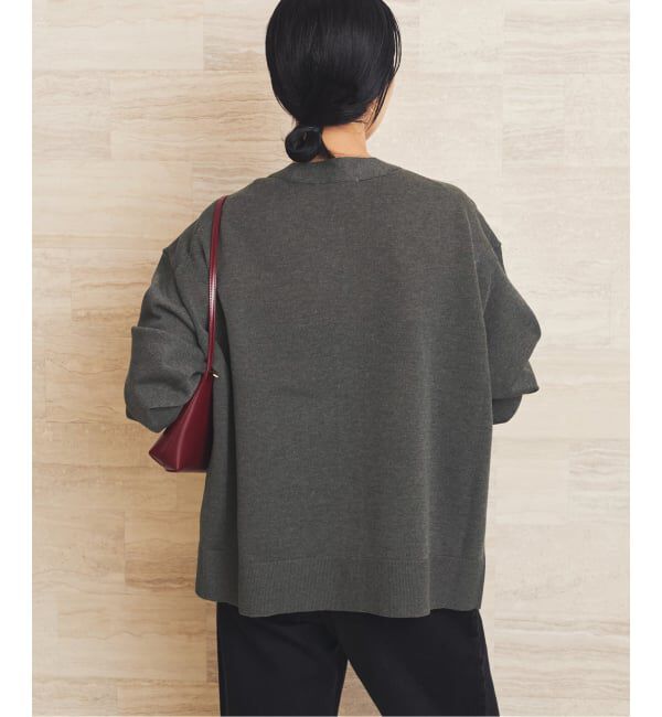 Plage「《一部店舗・WEB限定追加予約》sweat kn nuance カーディガン 2」|カーディガン|