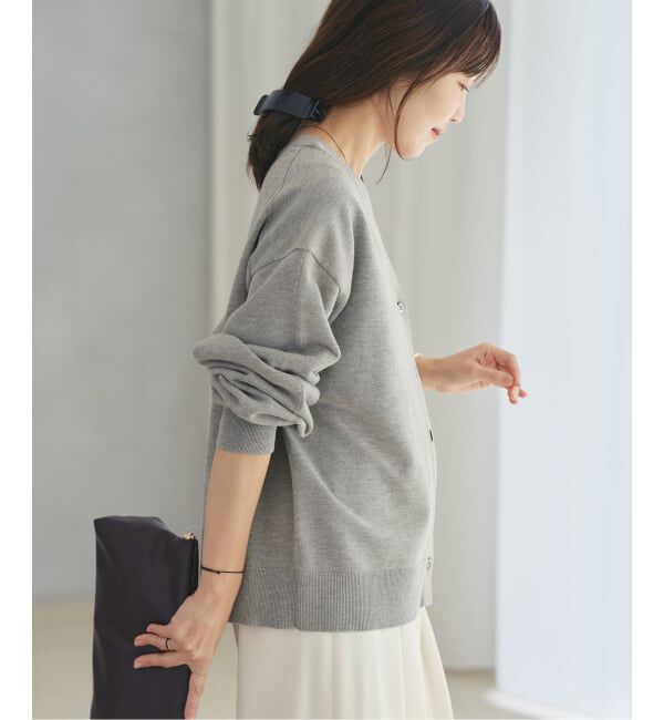 Plage「《一部店舗・WEB限定追加予約》sweat kn nuance カーディガン 2」|カーディガン|