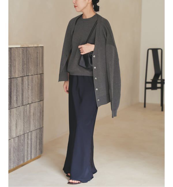 Plage「《一部店舗・WEB限定追加予約》sweat kn nuance カーディガン 2」|カーディガン|