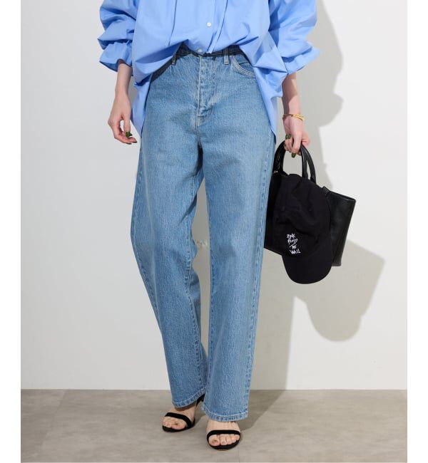 SLOBE IENA「《4サイズ展開/追加》LE DENIM ストレートデニムパンツ」|デニム|