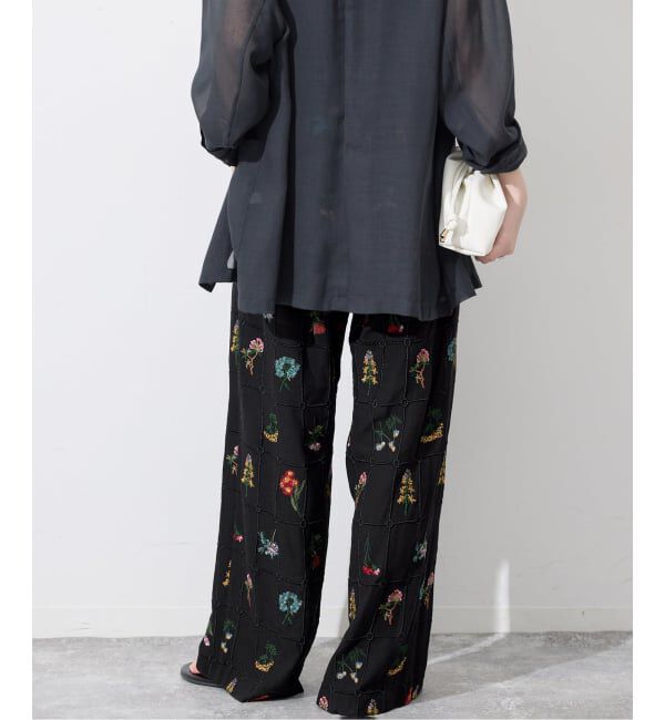SLOBE IENA「《追加》embroideryメッシュパンツ」|その他|