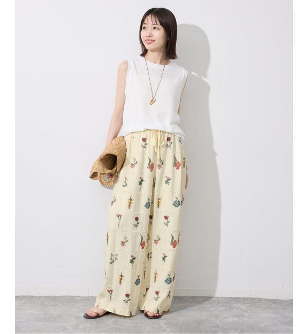 SLOBE IENA「《追加》embroideryメッシュパンツ」|その他|