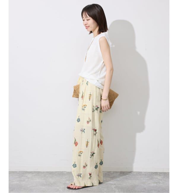 SLOBE IENA「《追加》embroideryメッシュパンツ」|その他|