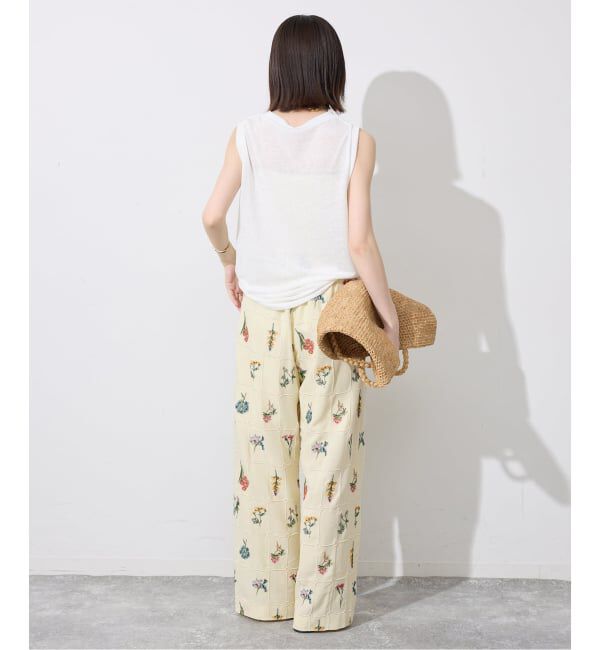 SLOBE IENA「《追加》embroideryメッシュパンツ」|その他|
