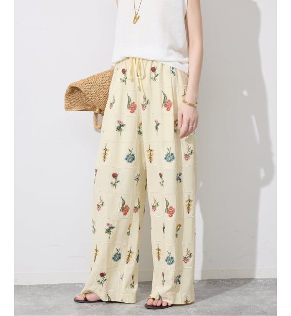 SLOBE IENA「《追加》embroideryメッシュパンツ」|その他|