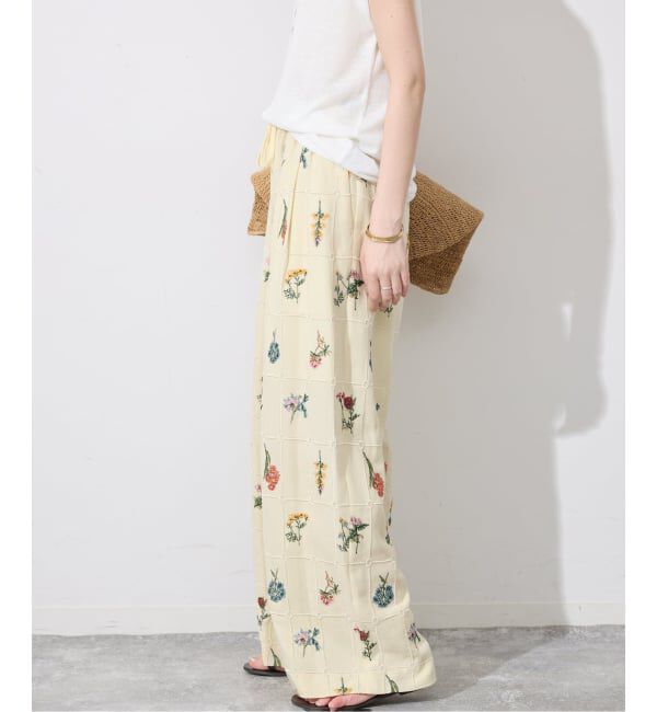 SLOBE IENA「《追加》embroideryメッシュパンツ」|その他|