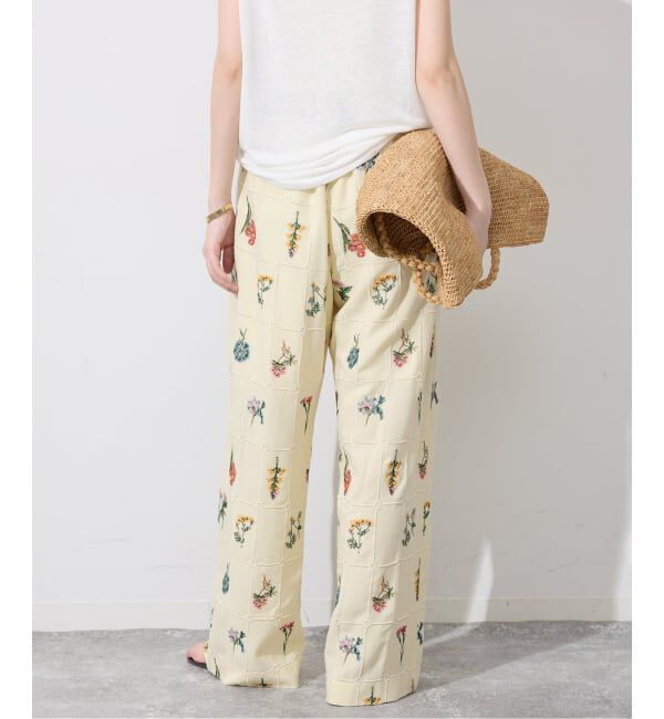 SLOBE IENA「《追加》embroideryメッシュパンツ」|その他|