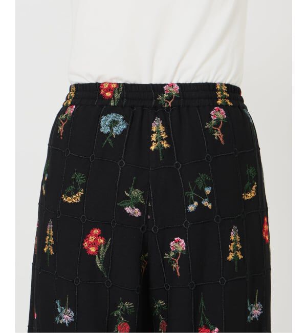 SLOBE IENA「《追加》embroideryメッシュパンツ」|その他|