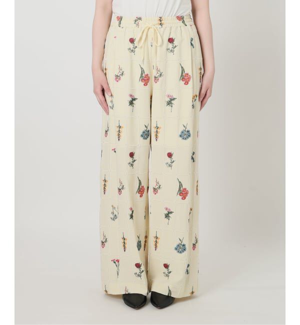 SLOBE IENA「《追加》embroideryメッシュパンツ」|その他|
