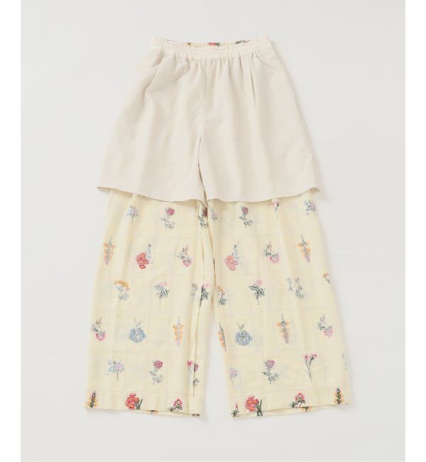 SLOBE IENA「《追加》embroideryメッシュパンツ」|その他|
