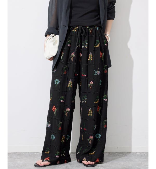 SLOBE IENA「《追加》embroideryメッシュパンツ」|その他|