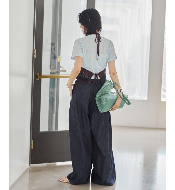 JOURNAL STANDARD「コーンデニムライトオンススーパーワイドパンツ」|デニム|