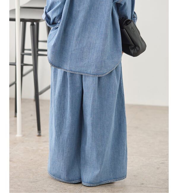 JOURNAL STANDARD「コーンデニムライトオンススーパーワイドパンツ」|デニム|