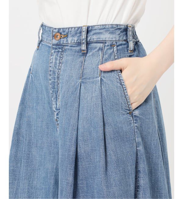 JOURNAL STANDARD「コーンデニムライトオンススーパーワイドパンツ」|デニム|