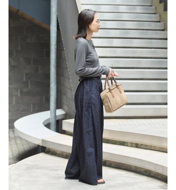 JOURNAL STANDARD「コーンデニムライトオンススーパーワイドパンツ」|デニム|