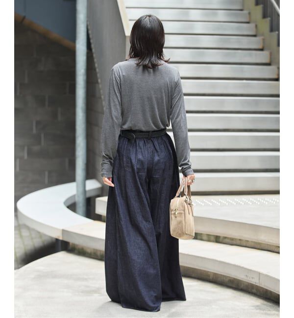 JOURNAL STANDARD「コーンデニムライトオンススーパーワイドパンツ」|デニム|