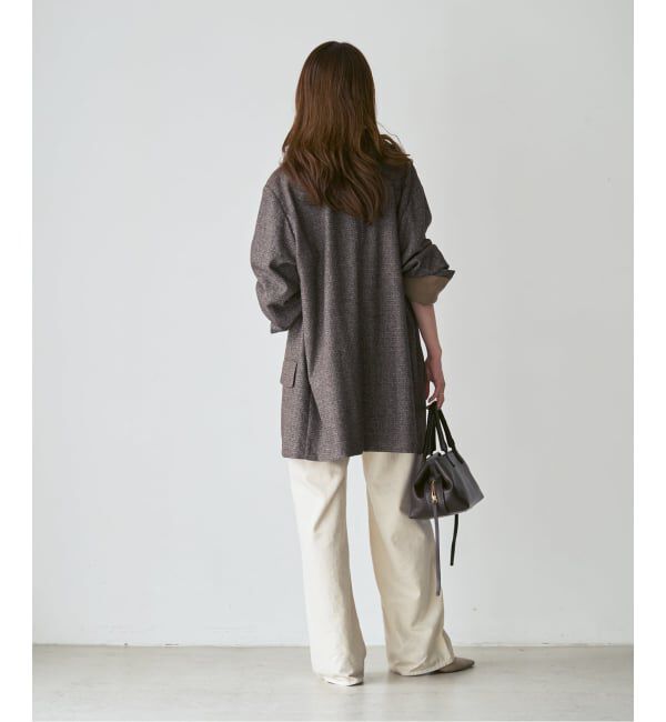 NOBLE「《NOBLE別注》COUTURE D'ADAM BIG JK Single/Italian Tweed」|テーラードジャケット|
