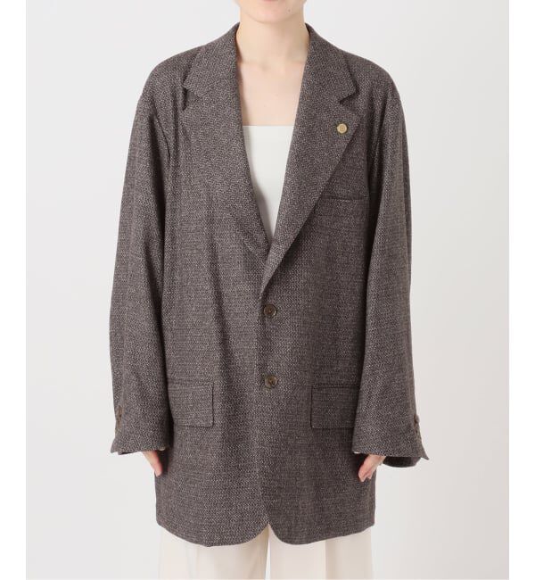 NOBLE「《NOBLE別注》COUTURE D'ADAM BIG JK Single/Italian Tweed」|テーラードジャケット|
