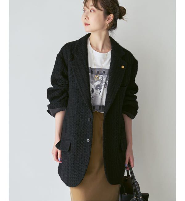 NOBLE「《NOBLE別注》COUTURE D'ADAM BIG JK Single/Italian Tweed」|テーラードジャケット|