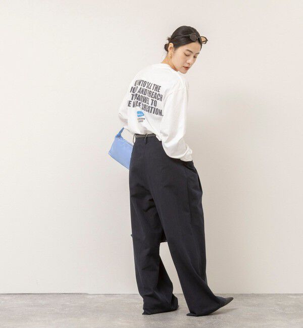 MAQWEL「【MAQWEL/マクウェル】ウォッシャブルEARTHガーメントダイロングスリーブ」|Tシャツ・カットソー|