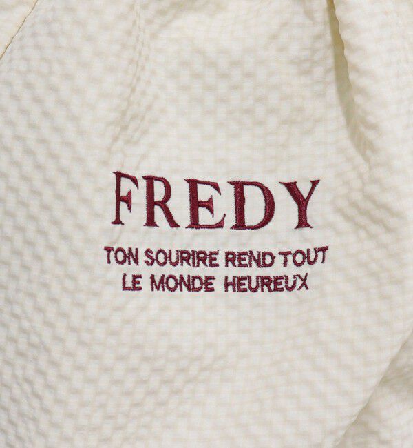 fredy emue「《新色追加》【WEB限定カラーあり】撥水サッカーサイドポケットトートバッグ」|トートバッグ|