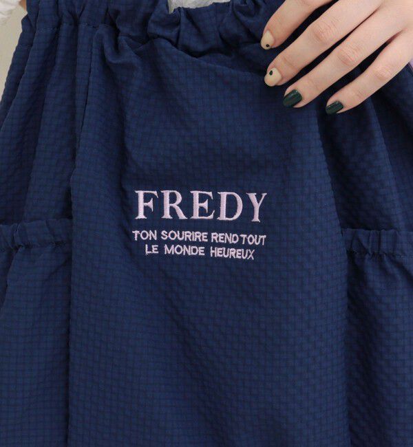fredy emue「《新色追加》【WEB限定カラーあり】撥水サッカーサイドポケットトートバッグ」|トートバッグ|