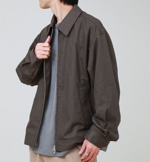 GLOSTER「PremiumTR ジップブルゾン」|ブルゾン・スタジャン|
