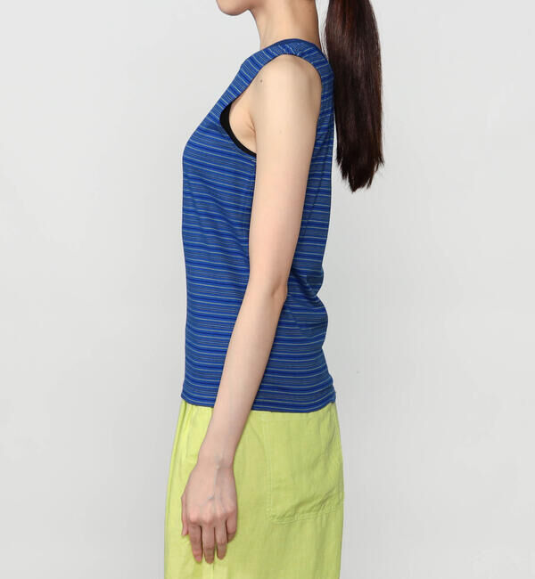  「Yonetomi | 〈別注〉ボーダータンクトップ WOMEN」|Tシャツ・カットソー|