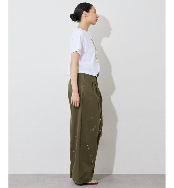  「【UNFORTUNATE PORTRAIT】別注WHIM CROP TEE」|Tシャツ・カットソー|