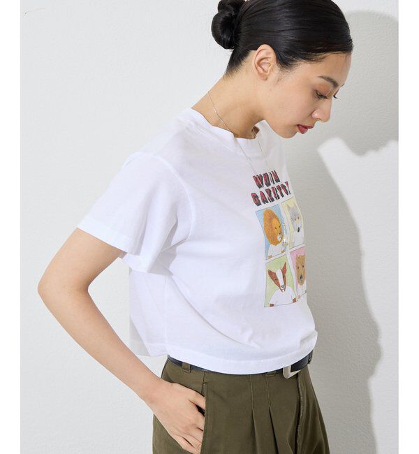  「【UNFORTUNATE PORTRAIT】別注WHIM CROP TEE」|Tシャツ・カットソー|