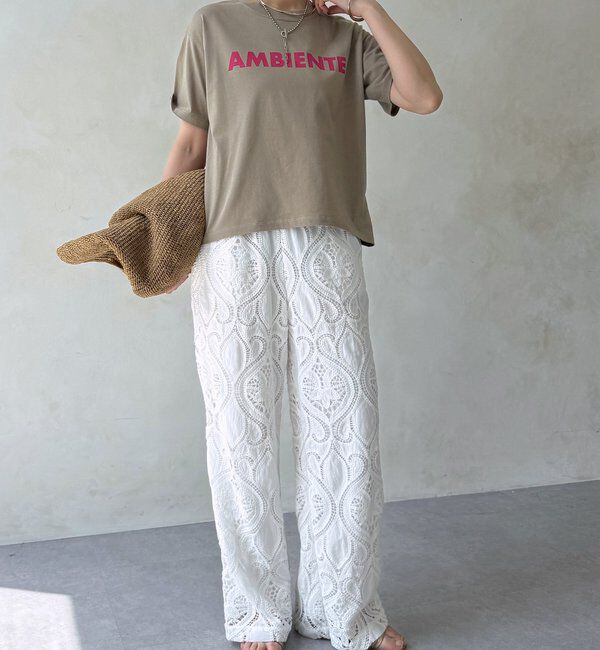  「AMBIENTEロゴTEE」|Tシャツ・カットソー|