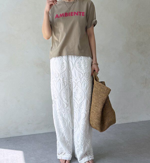  「AMBIENTEロゴTEE」|Tシャツ・カットソー|