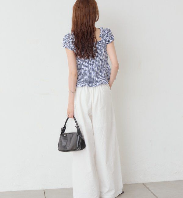  「シャーリングフレンチブラウス」|シャツ・ブラウス|