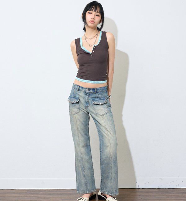  「【WEB限定】【HiNT】ベルトストラップミュールパンプス」|パンプス|