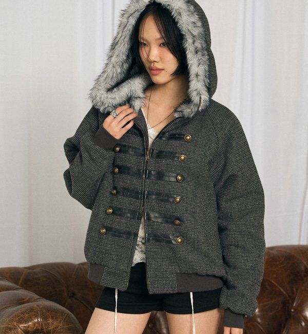  「【26AW LOOK掲載品番/WEB限定サイズあり】ナポレオンファーブルゾン」|ブルゾン・スタジャン|