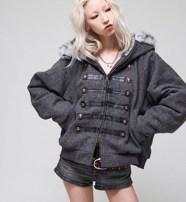  「【26AW LOOK掲載品番/WEB限定サイズあり】ナポレオンファーブルゾン」|ブルゾン・スタジャン|