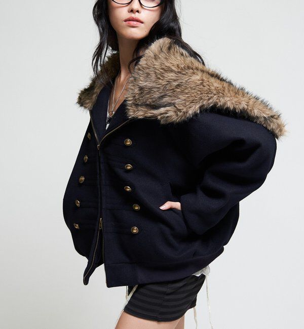  「【26AW LOOK掲載品番/WEB限定サイズあり】ナポレオンファーブルゾン」|ブルゾン・スタジャン|