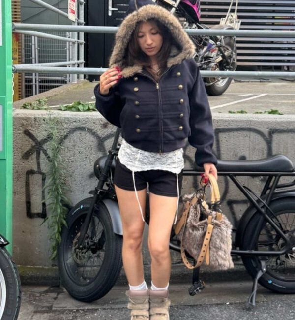  「【26AW LOOK掲載品番/WEB限定サイズあり】ナポレオンファーブルゾン」|ブルゾン・スタジャン|